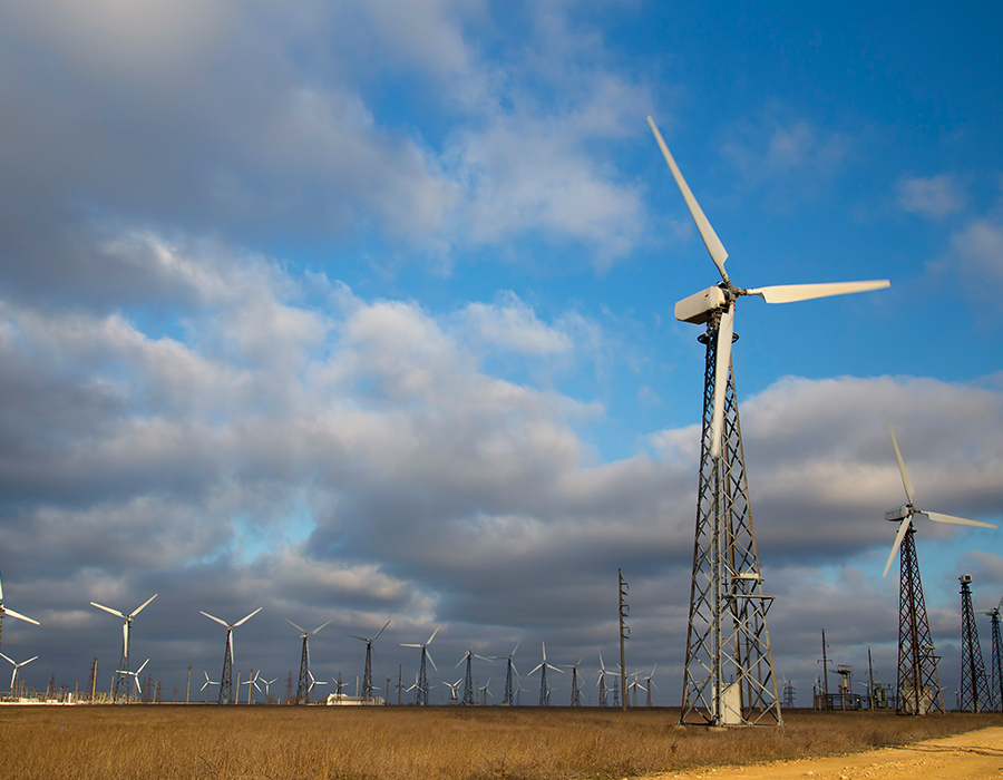 Production d'énergie éolienne